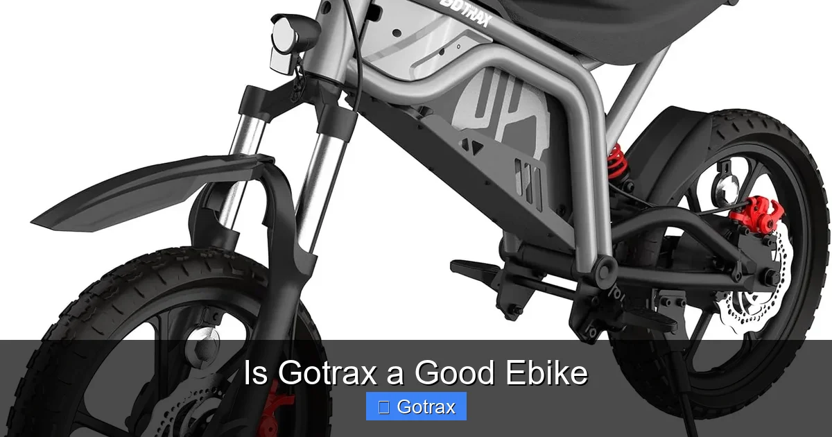 Is Gotrax a Good Ebike