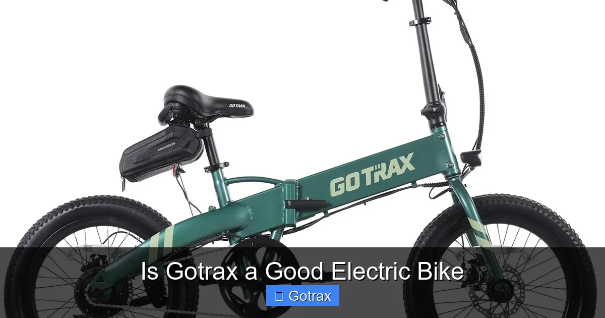 Is Gotrax a Good Electric Bike