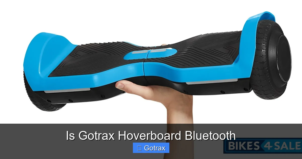 Is Gotrax Hoverboard Bluetooth