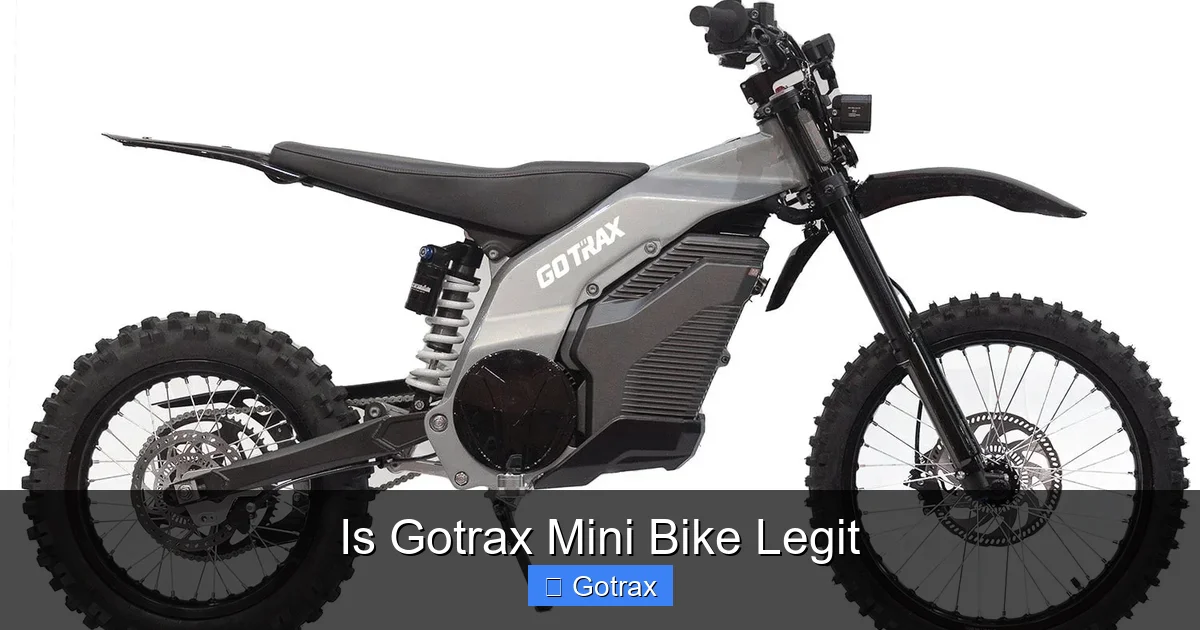Is Gotrax Mini Bike Legit