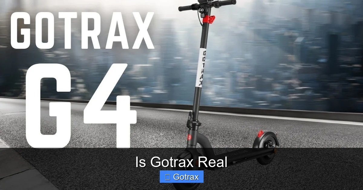 Is Gotrax Real