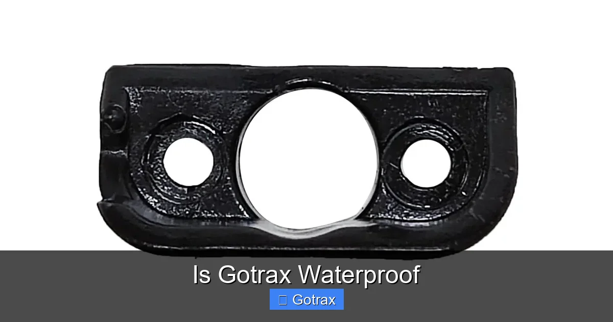 Is Gotrax Waterproof