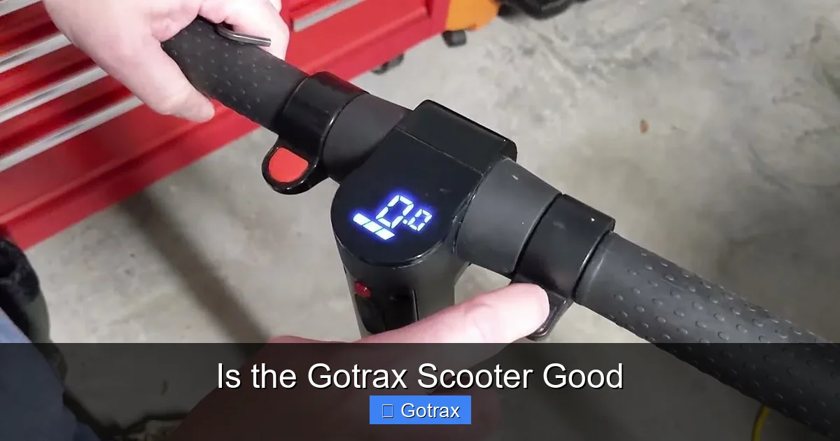 Is the Gotrax Scooter Good