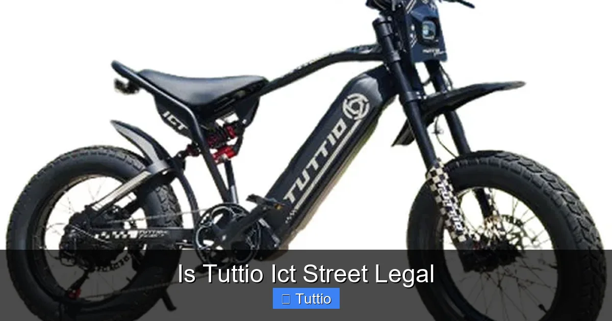 Is Tuttio Ict Street Legal