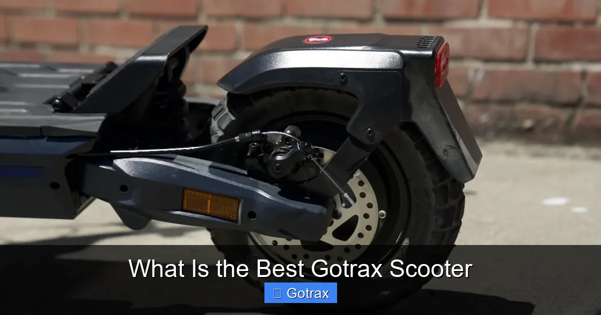 What Is the Best Gotrax Scooter