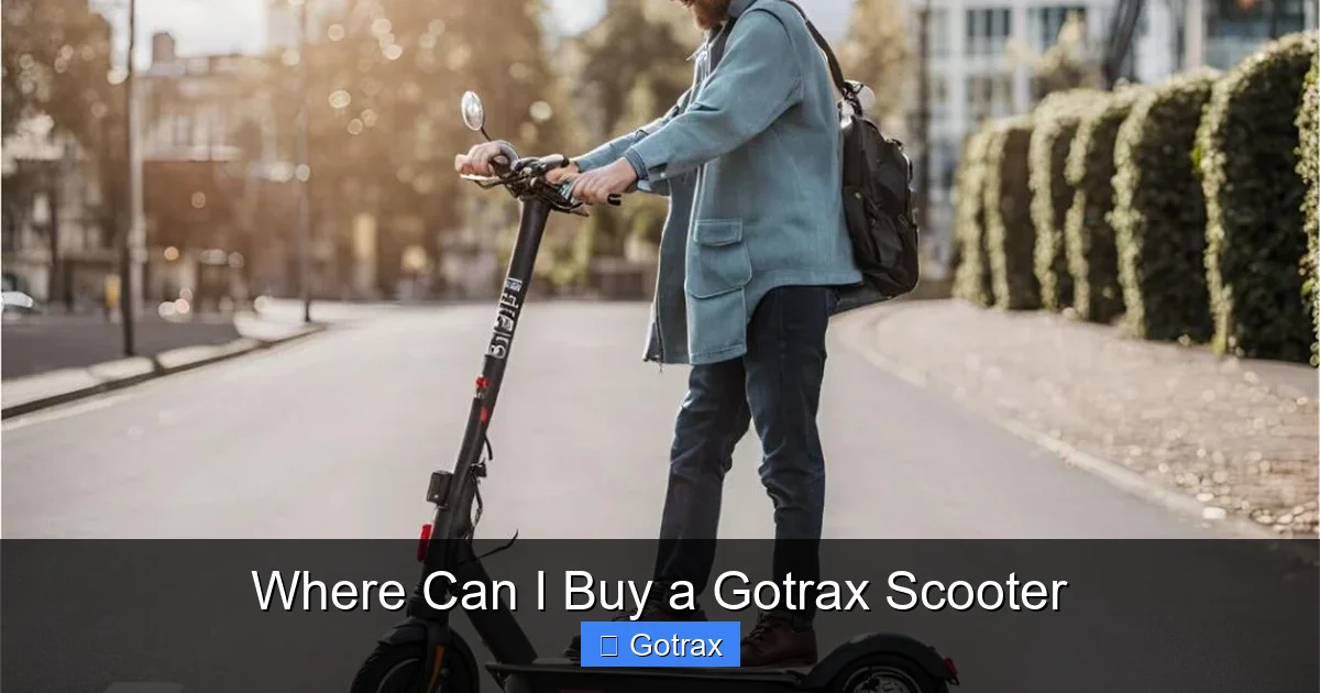 Where Can I Buy a Gotrax Scooter