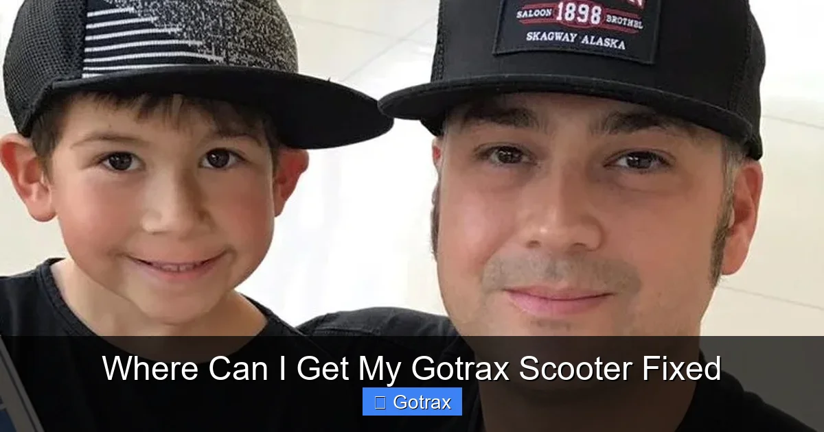 Where Can I Get My Gotrax Scooter Fixed
