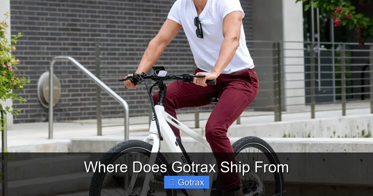 Where Does Gotrax Ship From