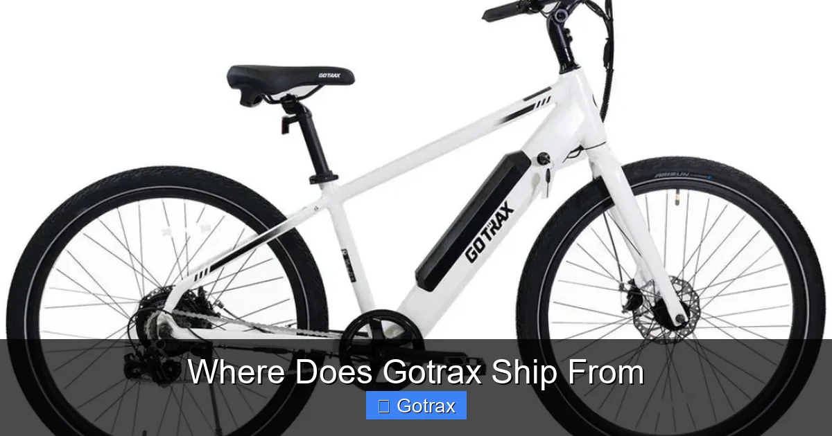 Where Does Gotrax Ship From
