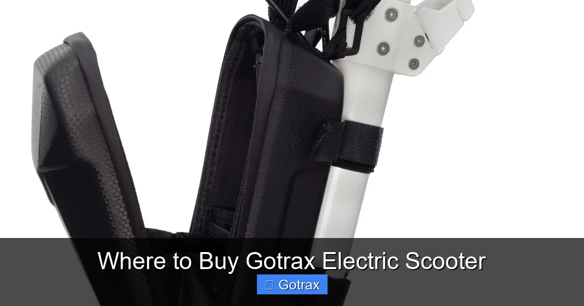 Where to Buy Gotrax Electric Scooter