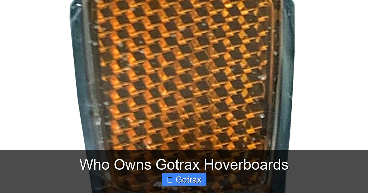 Who Owns Gotrax Hoverboards