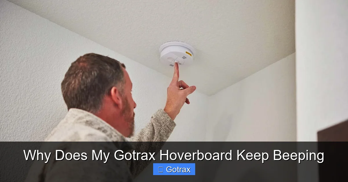 Why Does My Gotrax Hoverboard Keep Beeping