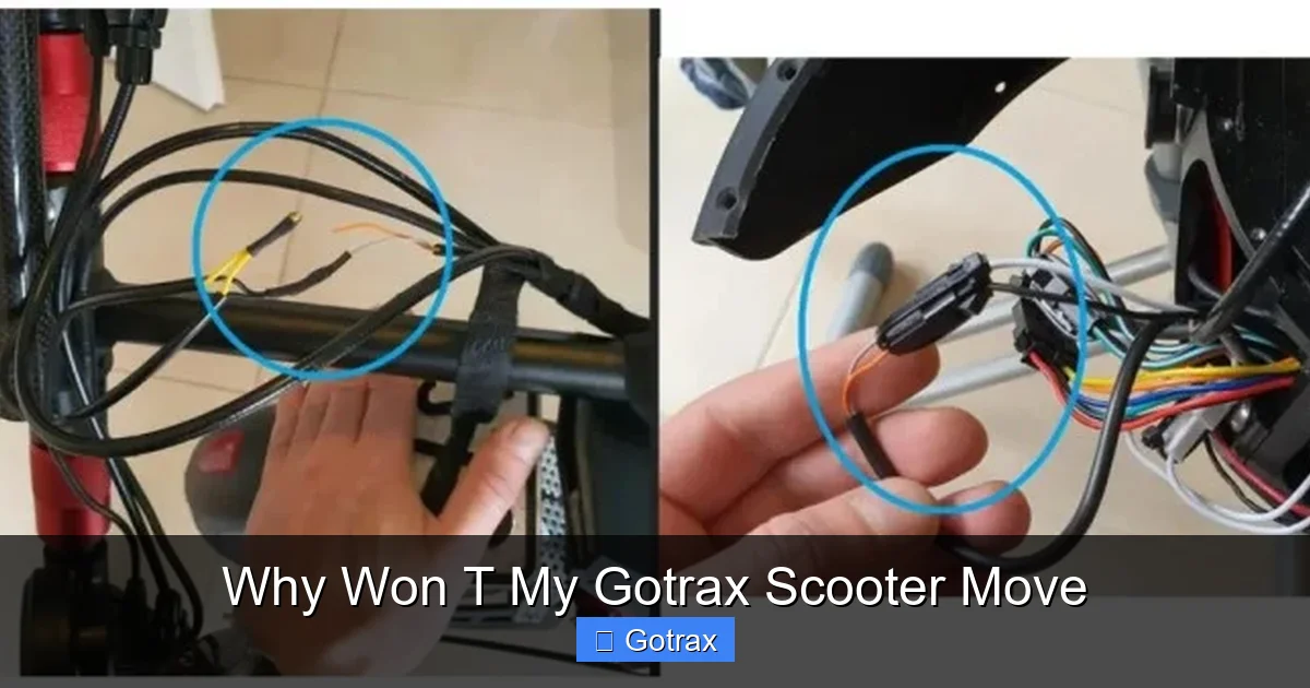 Why Won T My Gotrax Scooter Move