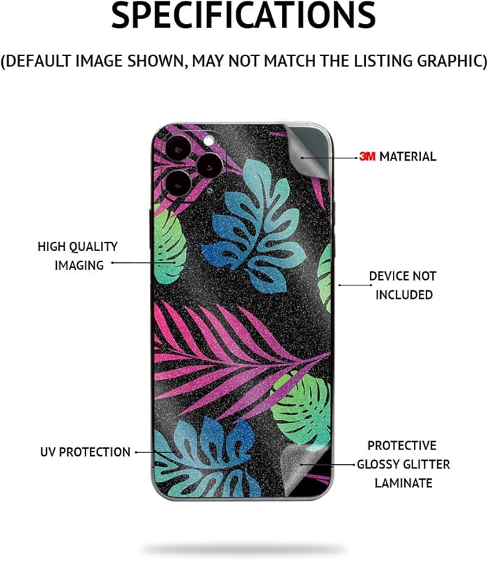 MightySkins Glossy Glitter Skin for Hoverboard – Cotton Candy, Durable