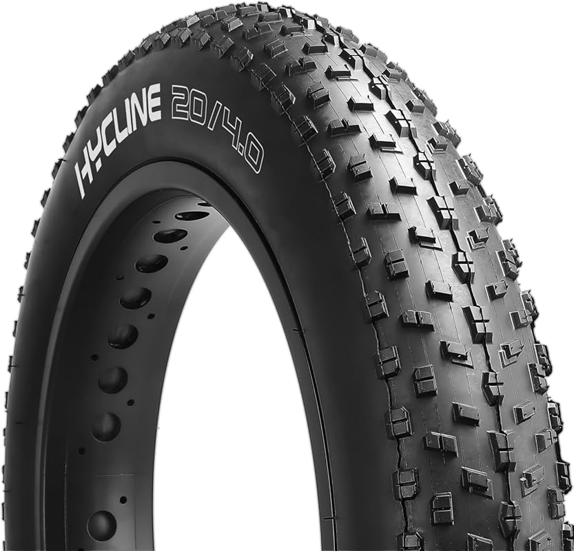 Hycline 20x4.0/26x4.0 Wear-Resistant Folding Fat Tire for Street and T