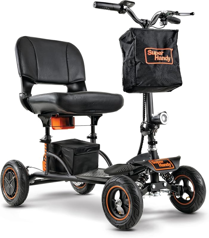 SuperHandy Explorer 4-Wheel Mobility Scooter with 500W Motor, 48V Batt