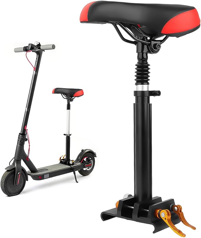 Adjustable Electric Scooter Seat for Adults, Ergonomic PU Cushion, Too