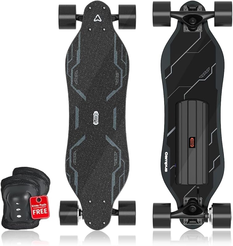 MEEPO Campus V3 Electric Skateboard, 29MPH Top Speed, Smooth Braking,