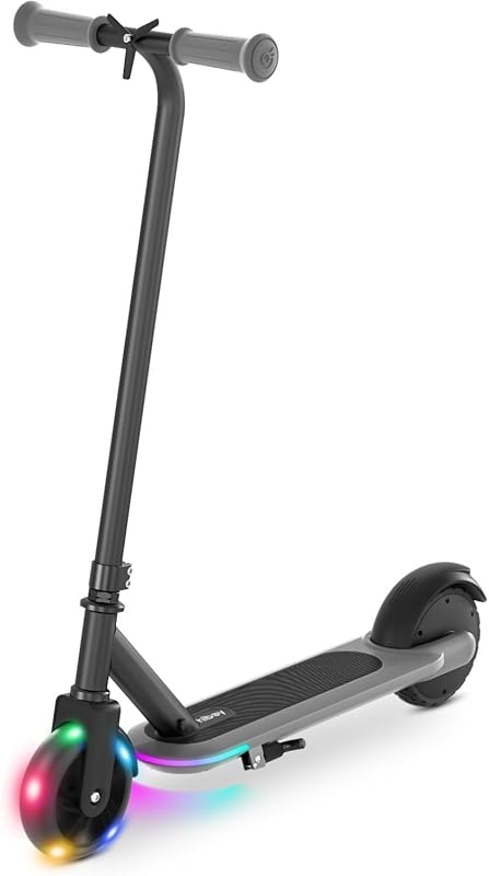 Hiboy ES1/Q2 Lite Kids Electric Scooter with Seat, LED Lights, UL Cert
