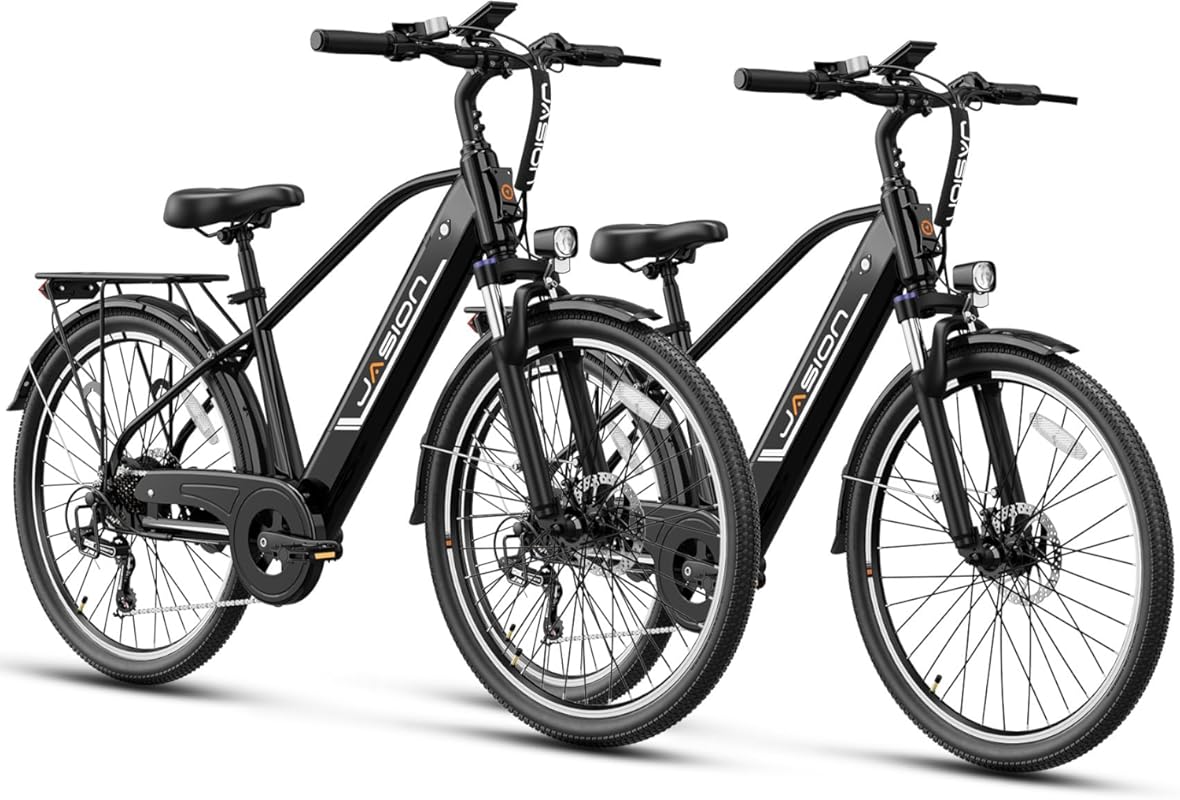 Jasion Roamer 1200W Electric Commuter Bike, 528WH Battery, 28MPH, 62-M