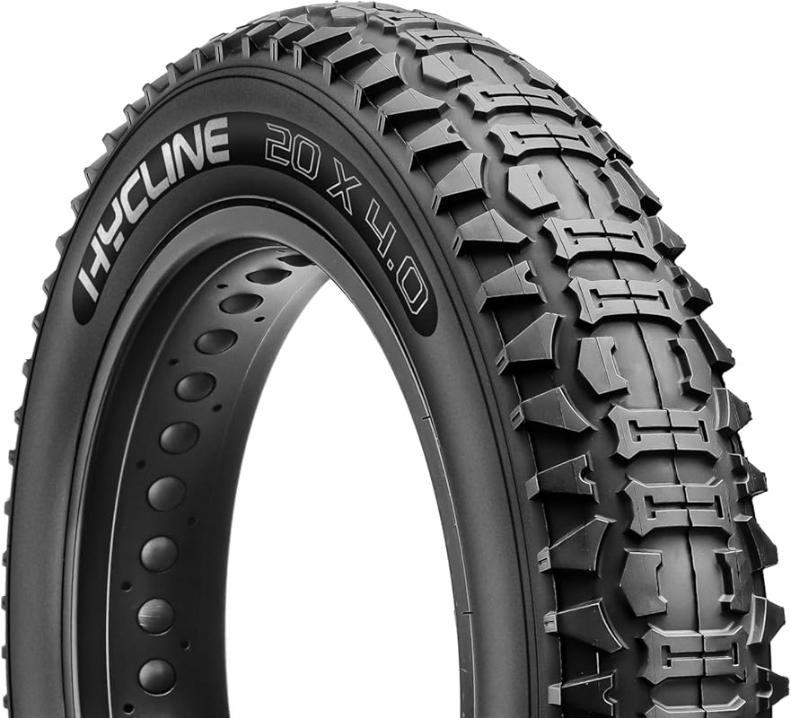 Hycline 20x4.0/26x4.0 Heavy Duty Folding Fat Tire for E-Bikes and All-