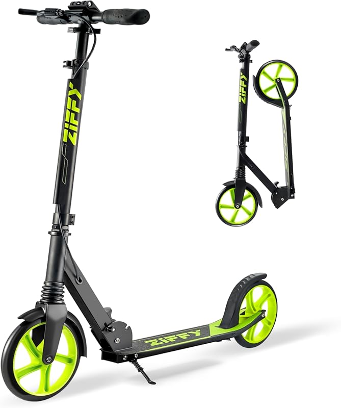 JOVA ZIFFY Foldable Kids Scooter with Hand Brake, 4 Adjustable Heights