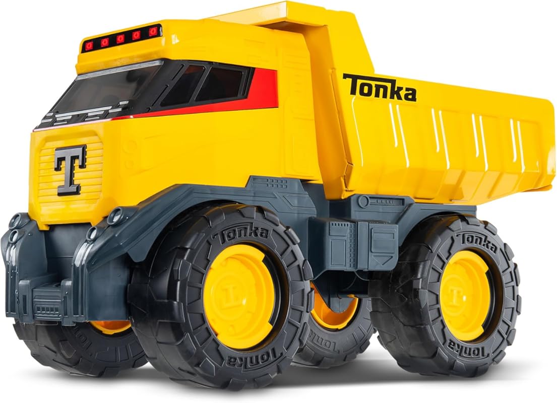 Tonka Next Gen Mighty Dump Truck – Steel & Plastic Construction Vehicl