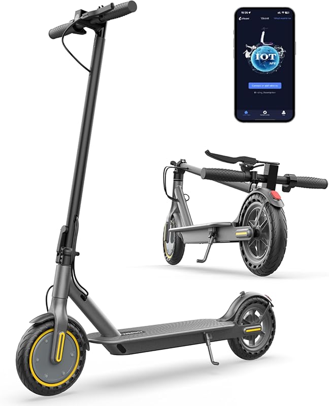 WERHY 350W Electric Scooter, 19mph Max Speed, 23 Mile Range, Foldable 