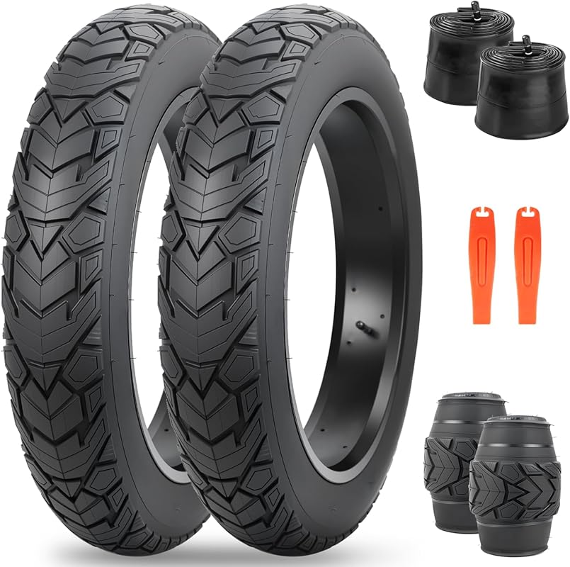 MEGHNA 20/26x4.0 Heavy Duty Foldable Fat Tire for Snow Bikes and E-Bik