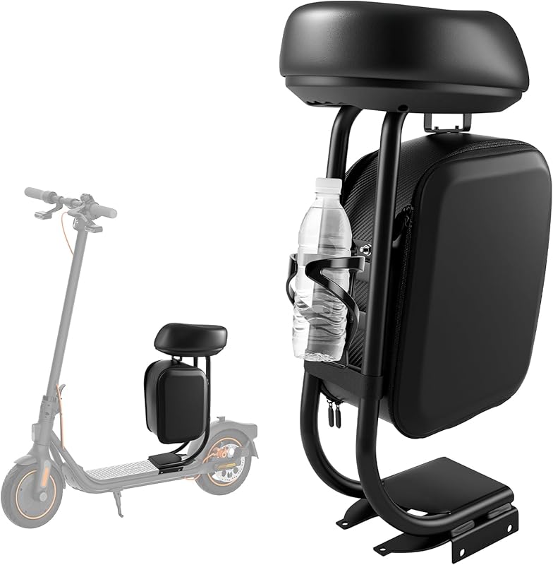 Electric Scooter Seat for Segway Ninebot F20-F40 – Includes 10L Storag