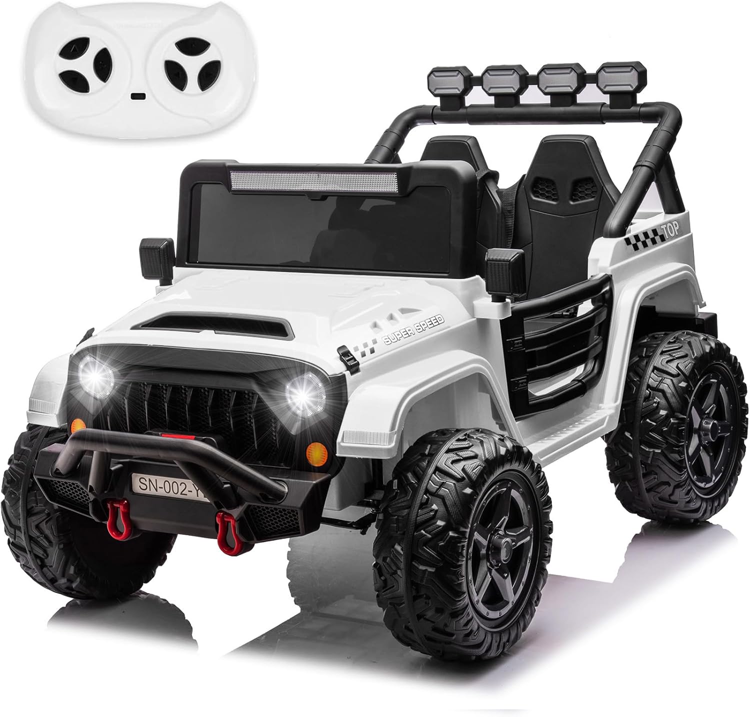 NEWQIDA 24V 2 Seater Ride on Car Review 2026: Best 4WD Electric Kids Car with Re