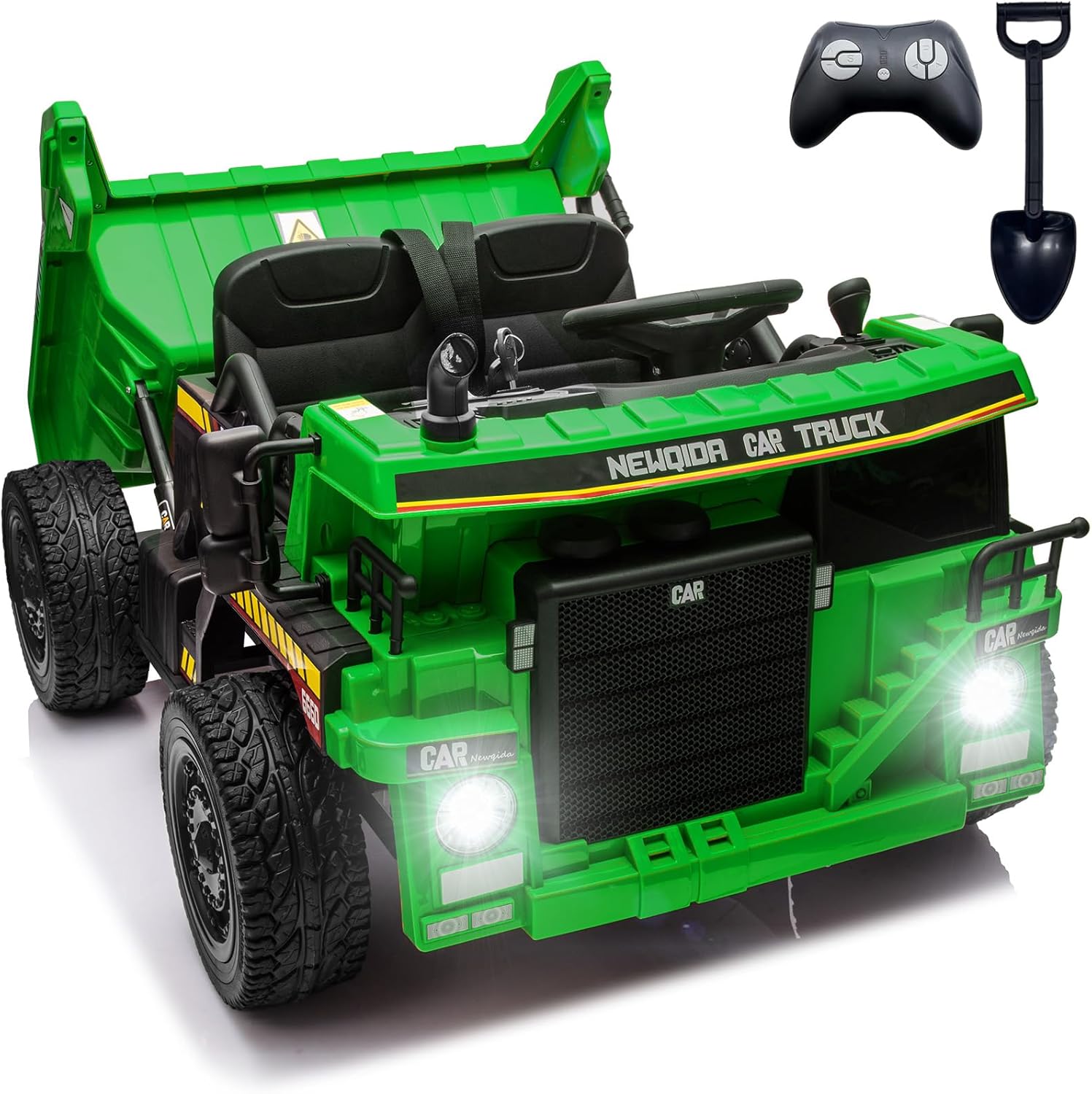 NEWQIDA Ride on Dump Truck Review 2026: Best 24V Kids Electric Car with Remote C